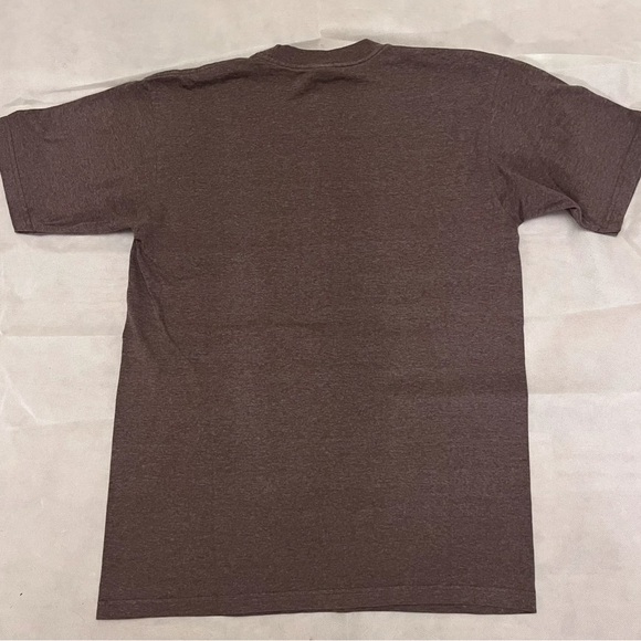 Brown T-Shirt with Pink Graphic - Picture 3 of 10